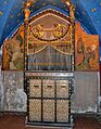 St Mary Magdalene, Paddington, chapel, organ with panels open