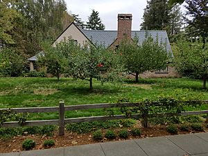 SteveJobs house in PaloAlto with fruit trees