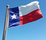 Lone Star Flag, flying on the Houston Ship Channel tour boat, on April 2, 2016.