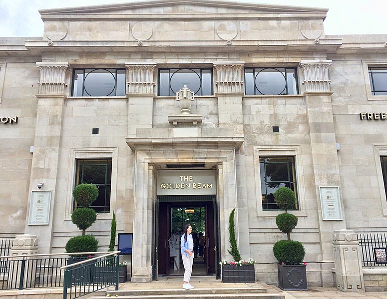 Image: The Golden Beam, Headingley (entrance), June 2021