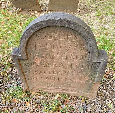 Tombstone1671carvedbyGeorgeGriswold
