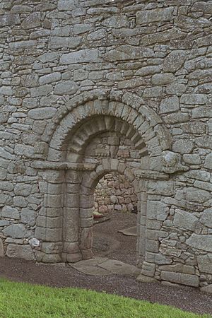 Ullard Church Romanesque Doorway 1997 08 28