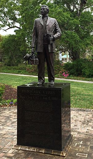 Photo of the Denmark Vesey Monument