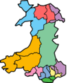 Wales proposed 10 authority model 2018