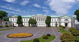 Wilno - Pałac prezydencki