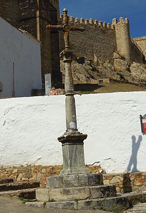 16 century Cross Santa Olalla del Cala 2 October 2012