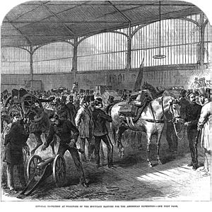 1867 Pack saddle & artillery cradle