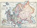 1916 political map of Europe