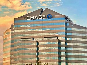 A Chase bank building in Wilmington, Delaware