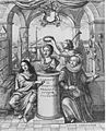 A History of the Royal Society, by Thomas Sprat (frontispiece)