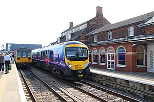 A busy afternoon at Cleethorpes