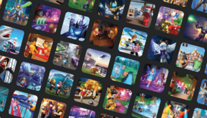 A selection of Roblox games