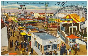 Amusement Center, Mission Beach, San Diego, Calif (79119)