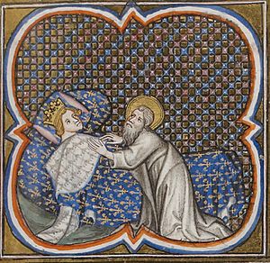 Apparition of Saint Valery to Hugh Capet 2