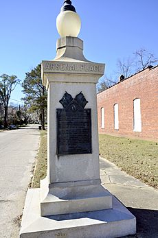 Arsenal Place memorial, Selma, Alabama