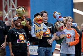 Avenue Q cast - Broadway on Broadway 1