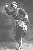 Avramenko doing the 'Gonta' solo dance