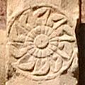 Balustrade floral motif Sanchi Stupa No1