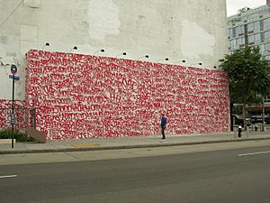 Barry McGee Mural on Houston and Bowery