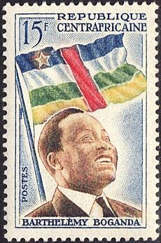 Boganda 1959 stamp