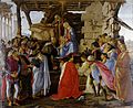 Botticelli - Adoration of the Magi (Zanobi Altar) - Uffizi