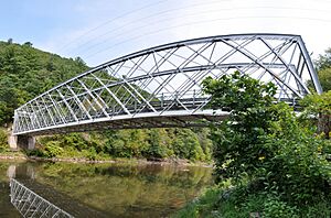 Brown township bridge pano