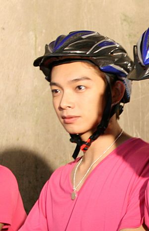 Calvin Chen at the Let's Bike Taiwan 2009 (cropped).jpg