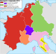 Carolingian empire 915