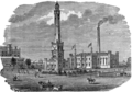 Chicago Water Tower & Pumping Station, published 1886