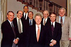 Clinton&1998NobelLaureates