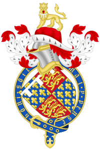 Coat of Arms of the Prince of Wales (France ancient)