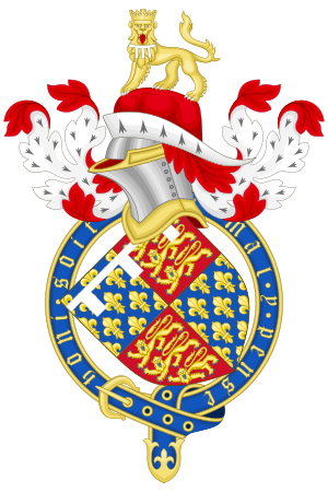 Coat of Arms of the Prince of Wales (France ancient)