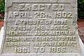 Confederate Memorial inscription, Brunswick, GA, US