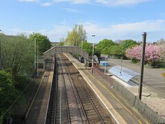 Cramlington Railway Station - geograph.org.uk - 4954695