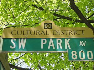 Cultural District SW Park Av