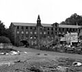 Derelict woollen mill, Longwood, near Huddersfield - geograph.org.uk - 645424