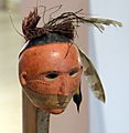 Detail. Ball-headed club. A diplomatic gift to James Bruce (8th Earl Elgin and 12th Earl of Kincardine), made most probably by Haudenosaunee (Iroquois). From Canada, early-mid 19th century CE. National Museum of Scotland