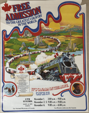 Discovery Train Poster, Winnipeg