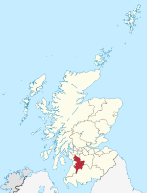 East Ayrshire in Scotland.svg