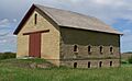 Elijah Filley stone barn from SW 2