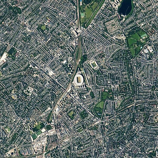Emirates Stadium (Aerial)