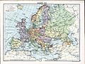 Europe map 1919