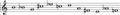 Example tone row