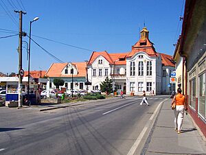 Fiľakovo town square