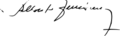 Firma de Alberto Fernández