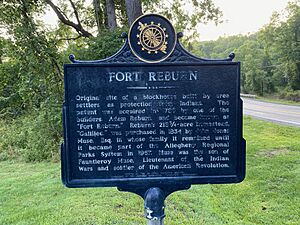 Fort Reburn Historical Marker