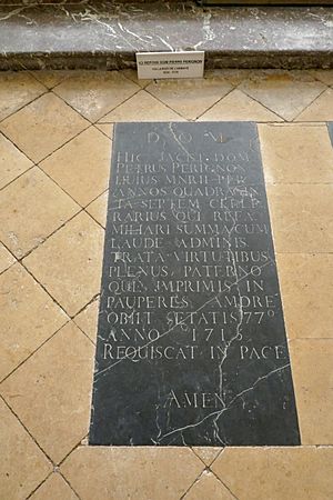 Grave of Dom Perignon