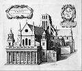 Hollar, Wenceslaus - print; etching - St Paul's from the west - Google Art Project