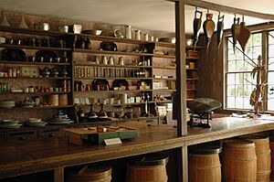 Interior of the Asa Knight Store, Old Sturbridge Village, Sturbridge, 2007