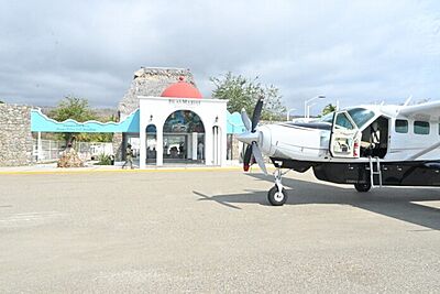 Isla Marias Airport in Nayarit, Mexico